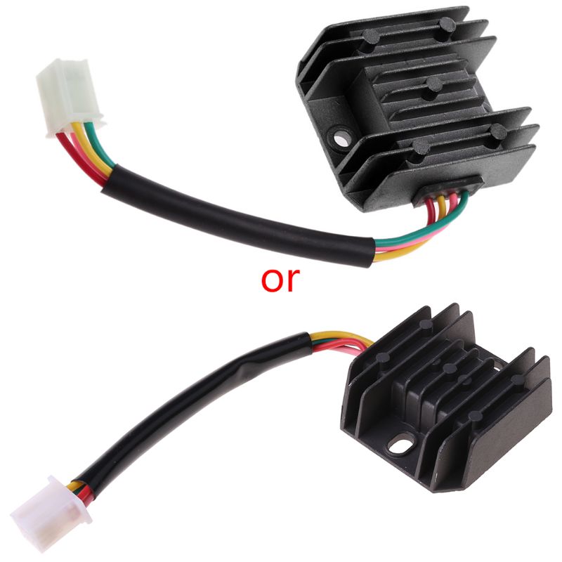 ATV GY6 50 150cc Scooter 4 Wires Voltage Regulator Rectifier Motorcycle Boat