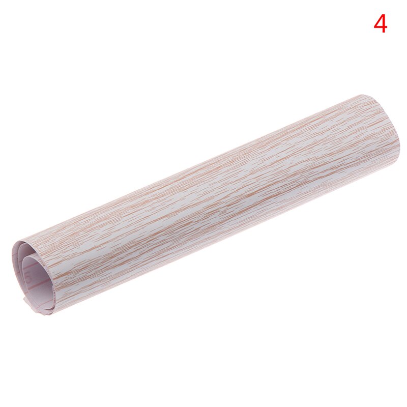 1Pc 45*20Cm Waterdicht Hout Behang Roll Zelfklevende Contact Papier Deuren Kast Desktop Moderne Meubilair Decoratieve: 4