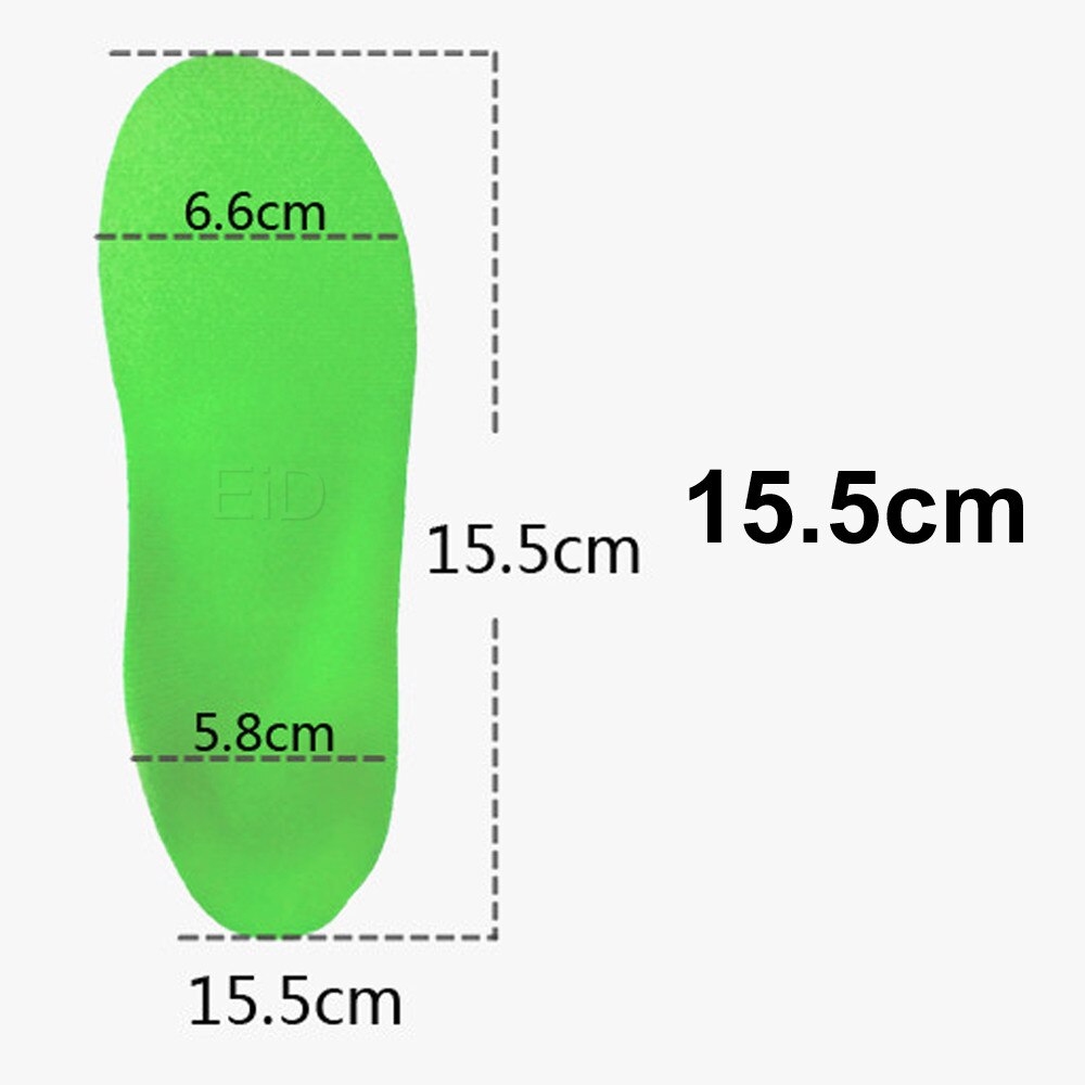 EiD 3D kids children's orthopedic insoles for shoes flat feet Arch Support insole for XO-Legs child Orthotic Insoles Foot Care: Length 15.5cm