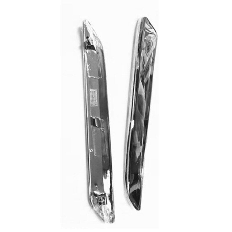 Couverture de décoration de bande de garniture argentée de Chrome de pare-chocs avant de voiture pour Peugeot Citroen C5