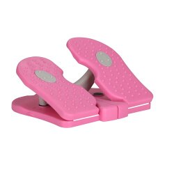 Mini Stepper silencioso para pérdida de peso, Pedal plegable para pies, equipo de entrenamiento de Fitness, Stepper para piernas delgadas: Pink