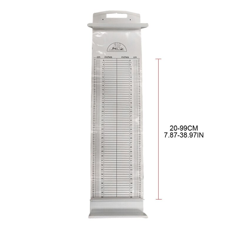 Baby Infantometer Height Ruler Eco-Friendly Material Baby Growth Chart Ruler Newborn Toddlers Growth Chart Ruler Hand M4YD