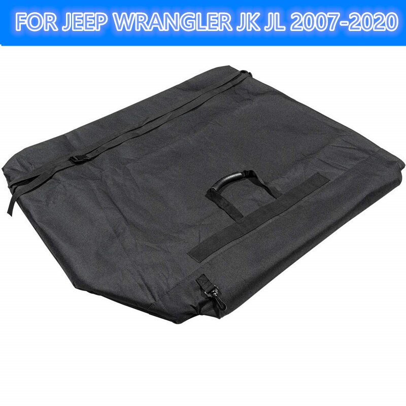 1PCS Freedom Panel Hard Storage Bag Carrying Case with Grab Handle For Jeep For Wrangler JK JL 2007