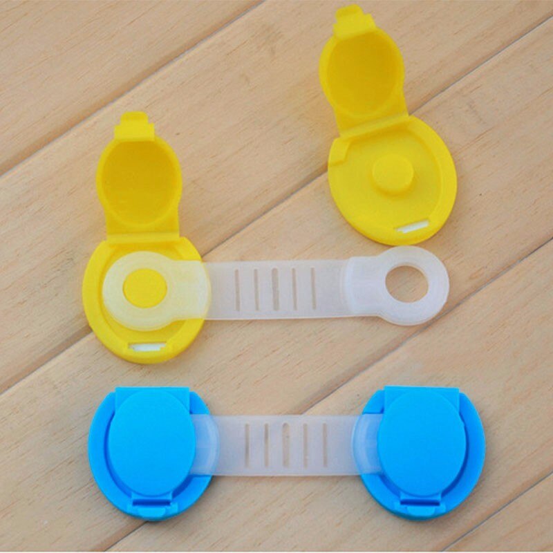 10Pcs Baby Veiligheidsslot Ladeblok Kast Wc Safty Sloten Kind Kids Veiligheid Zorg 4 Stijl Bandjes Sloten Baby bescherming: Type 1