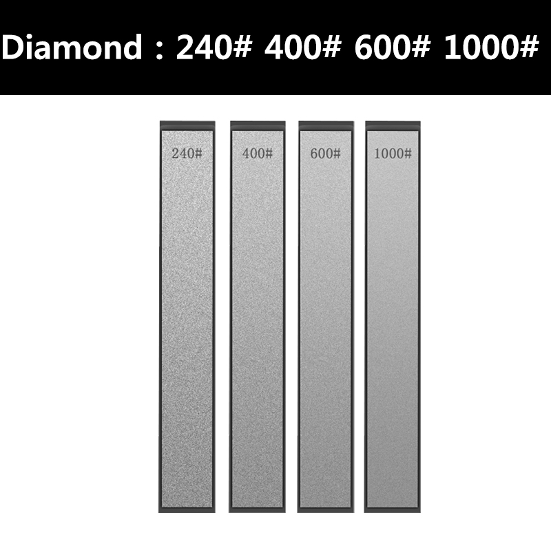 5 pz impostato Barra di Pietra diamantata Ruixin pro RX008 Affilacoltelli Sostituzione Pietra per affilare diamantata Pietra per affilare, Sistema di affilatura: bianca