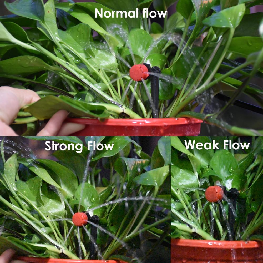 KESLA 5M-25M Automatic Micro Drip Irrigation Watering System Kit Hose Home Garden & Adjustable Drippers Greenhouses Potted grows