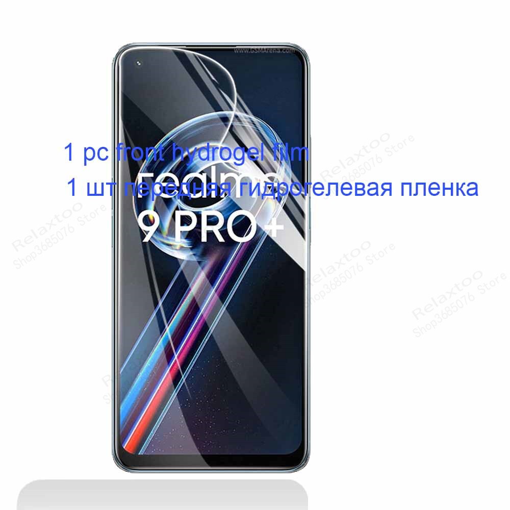 Camera Glass Hydrogel Film On For Oppo realme 9 pro plus Screen Protector For realme 9 pro 9pro plus + 9proplus Protective Films: 1pcs front Film / For realme 9 pro