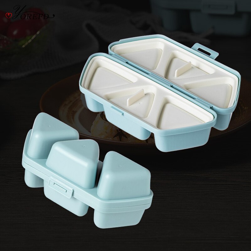Oyorefd trekant ris form køkken sushi ris kugle maker alga nori onigiri form sushi fremstillingssæt bento tilbehør
