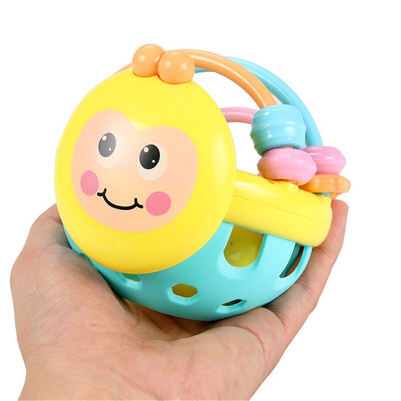 Baby Toy Rattle ball Hand Knocking Bell Ball Toy Rattles Develop Baby Mobile Intelligence Baby Grasping Toy Hand Bell Juguetes