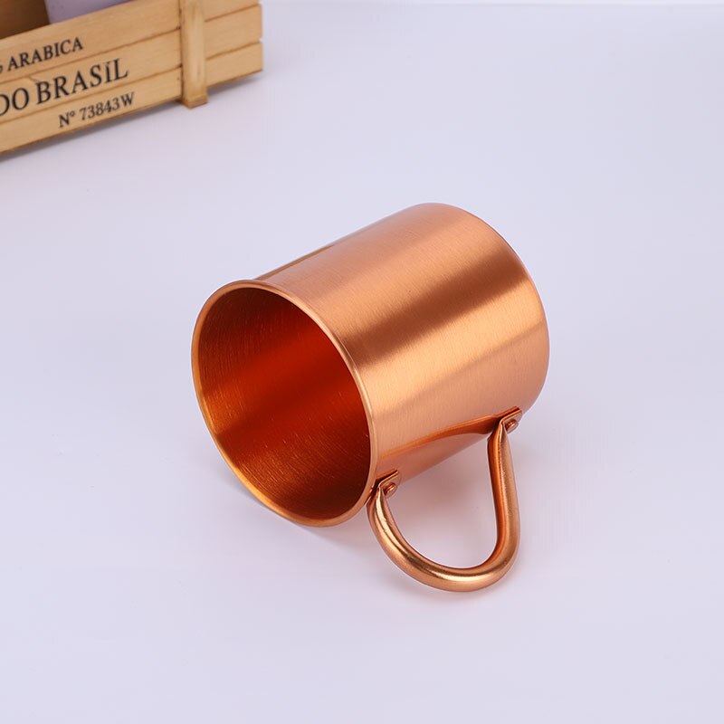 16oz rene kobber krus moscow mule holdbare kobberagtige øl krus kaffe krus mælk kop kobber cocktail whisky glas drinkware