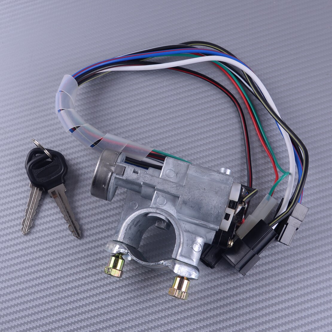 Interruptor de encendido de coche DWCX UB3976290 con llave compatible con Mazda Pickup B2000 B2200 B2600 1986 1987 1989 1990 1991 1992 1993