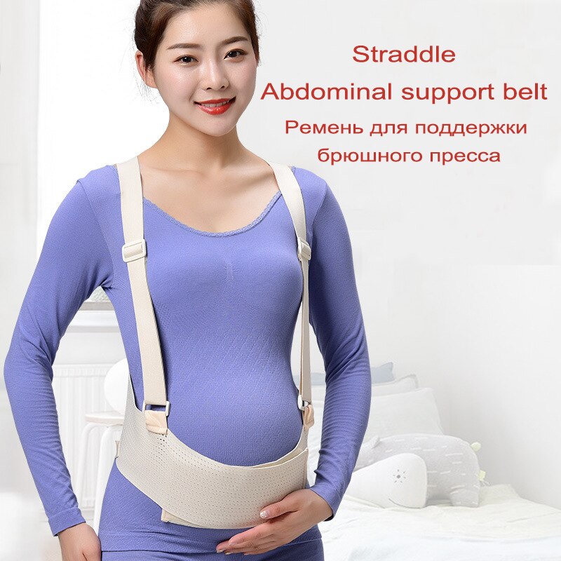 Zwangere Vrouw Omtrek Late Zwangerschap Dunne Gedeelte Ademend Moederschap Bandage Taille Ondersteuning Slepen Schaamhaar Postpartum Riem