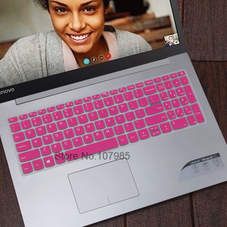 Coque de protection pour clavier d'ordinateur portable, étui pour Lenovo IdeaPad S145 (15 ") 15.6'' V145 V145 15ast 15IWL S 145: Rose