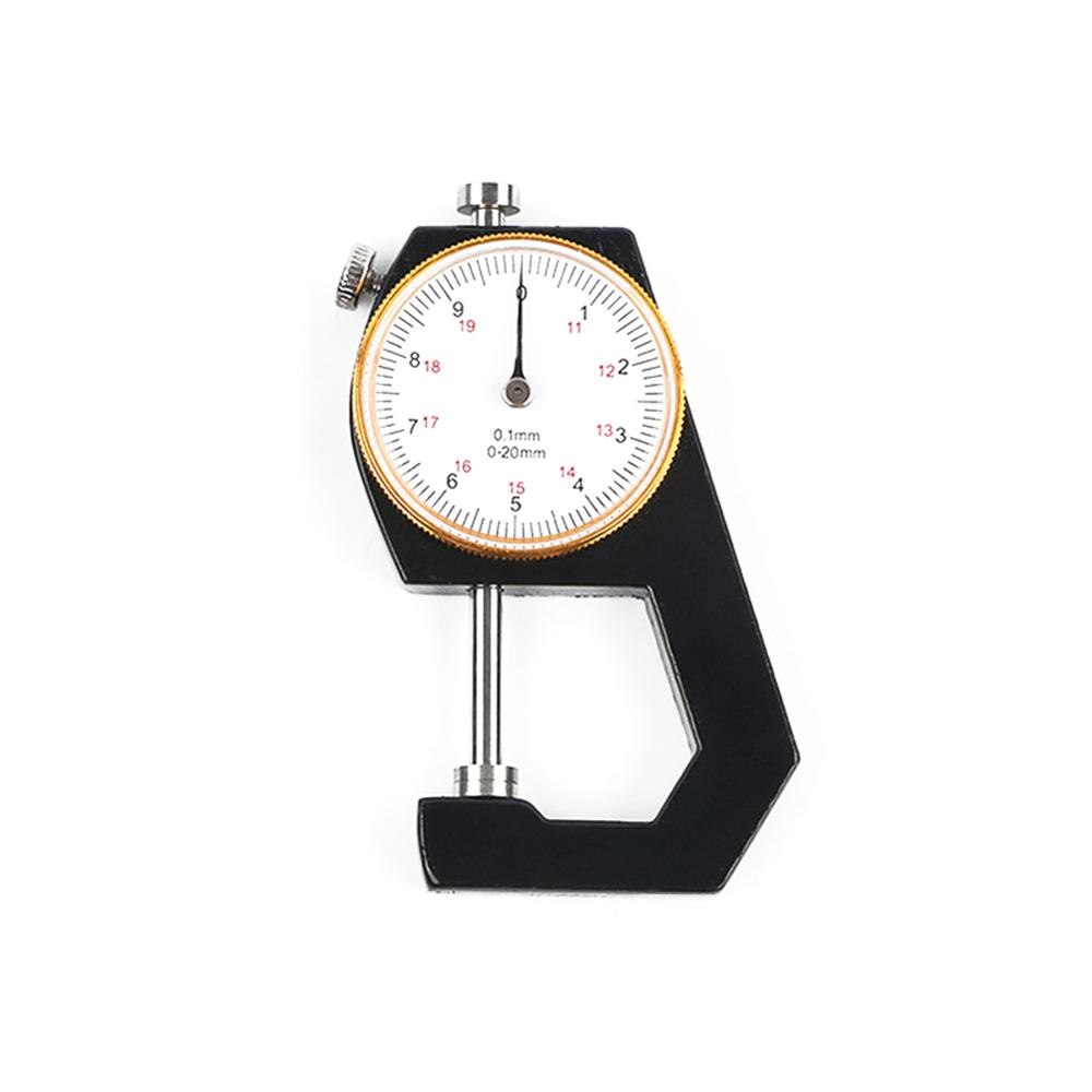 Outil de mesure électronique en cuir, bijoux 0-10mm 0.1mm écran LCD Portable, tête plate/pointue, jauge d'épaisseur
