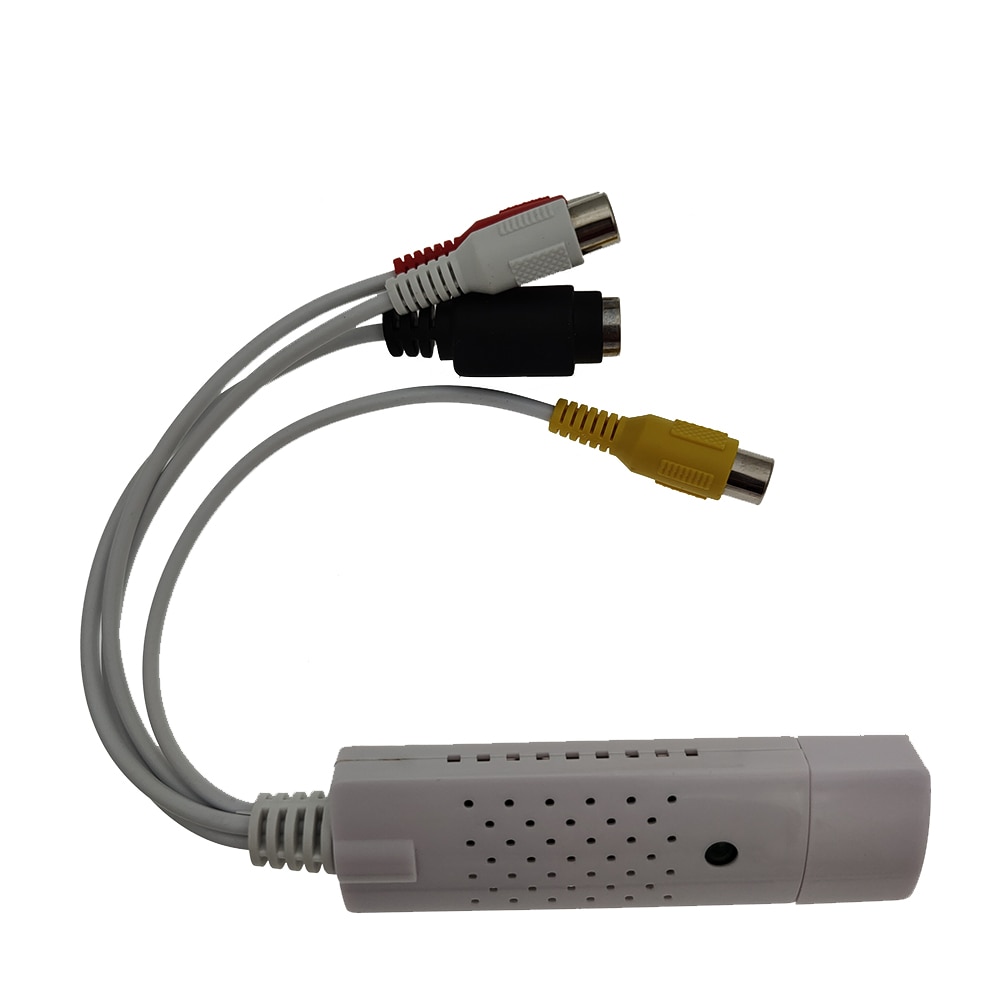 USB 2.0 Capture Card 4 Channel For Video TV DVD VHS Audio Capture Adapter Card For Windows 2000/XP/7/10 TV Video DVR