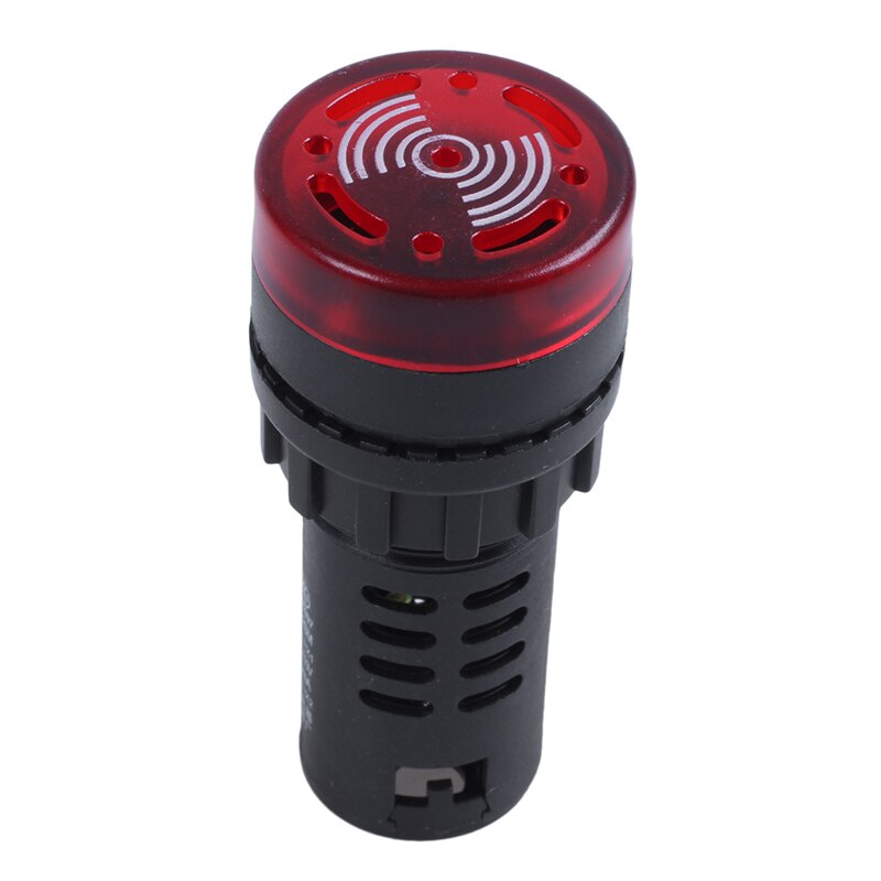 AC/DC 110V 20mA Equipment Alarm Signal Indicator Light Flash Buzzer: Default Title