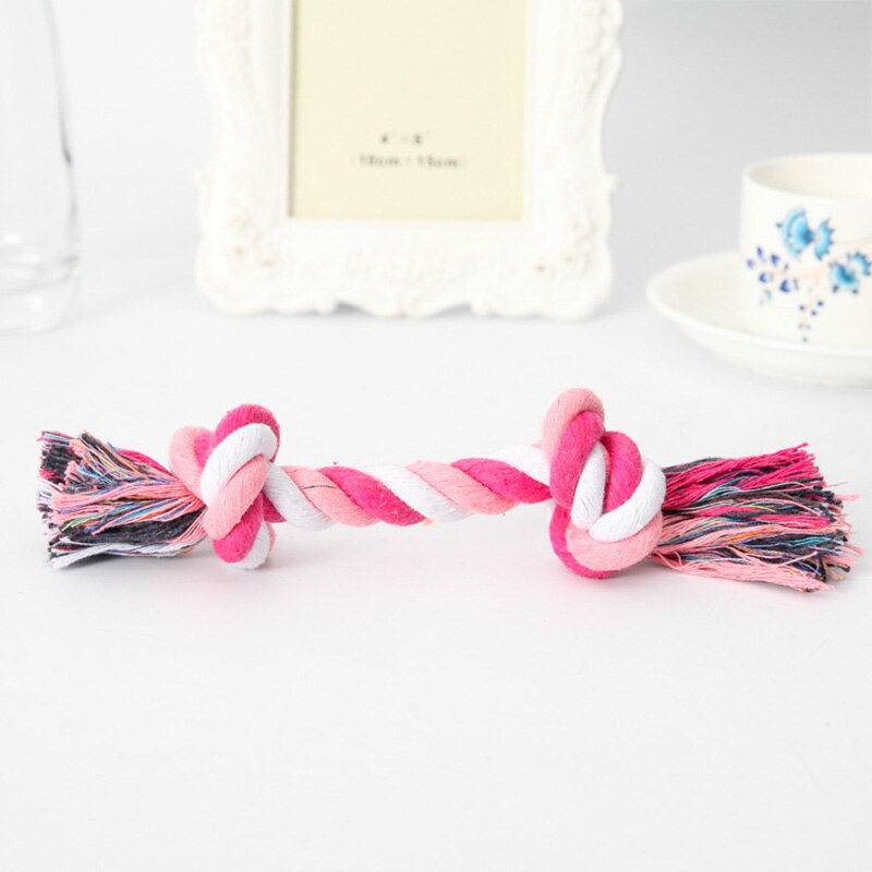 Zwierzęta zabawka dla psów artykuły dla zwierząt lina bawełniana zwierzęta zabawki dla psów szczeniak supeł do gryzienia zabawka trwała odporna na ugryzienia zabawki dla zwierząt Honden Speelgoed: 10