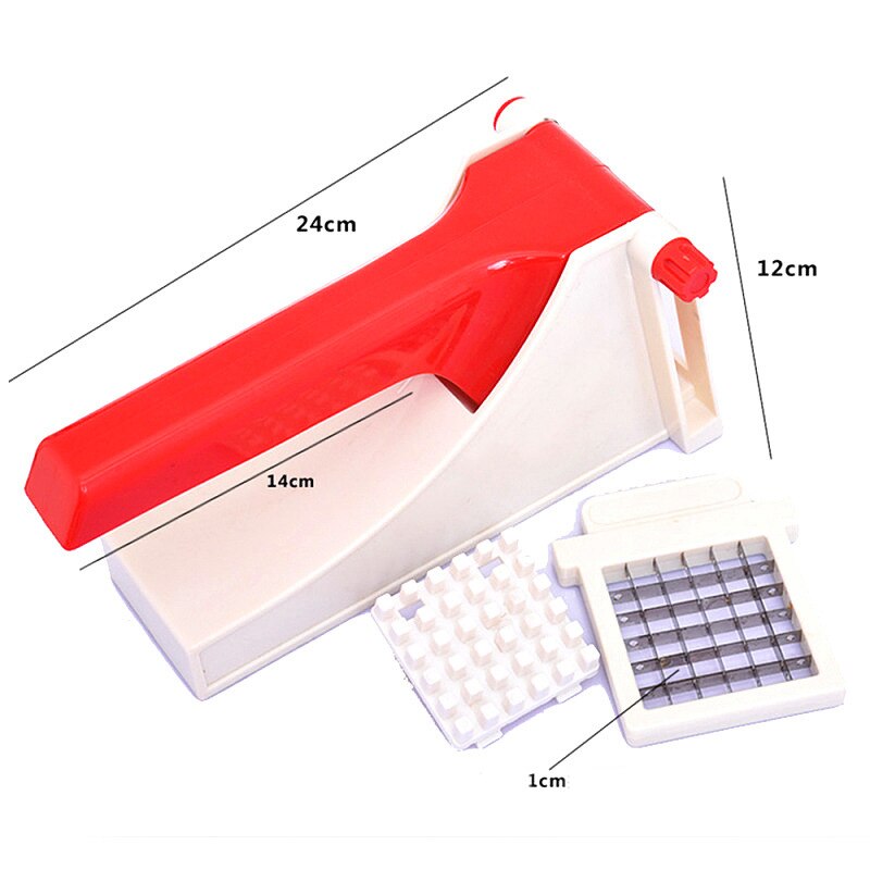 French Fries Potato Slicer Cutter Kitchen Gadgets Home Kitchen Potato Chipper French Fries Slicer Chip Cutter Chopper Maker