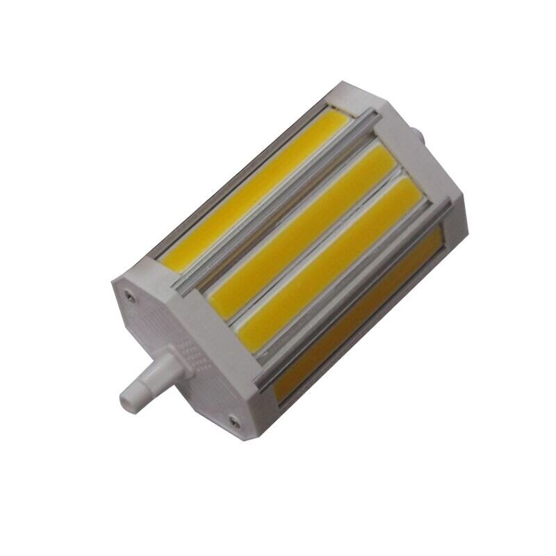 30W regulable R7S led luz 118mm sin ventilador COB led R7S reflector J118 luz AC85-265V