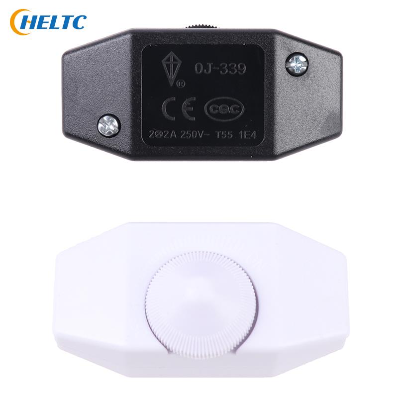 Lamp Dimmer Cord Switch Plug In Table Floor Light Dimming On Off Dimmer Switch 1A60w Rotary Switch