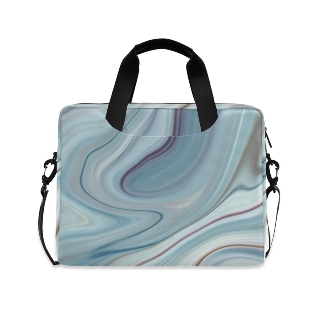 Laptop Shoulder Bag Laptop Sleeve Case 13 14 15 16 Inch For Notebook Computer Bag For MacBook Air 13 Marble Briefcase