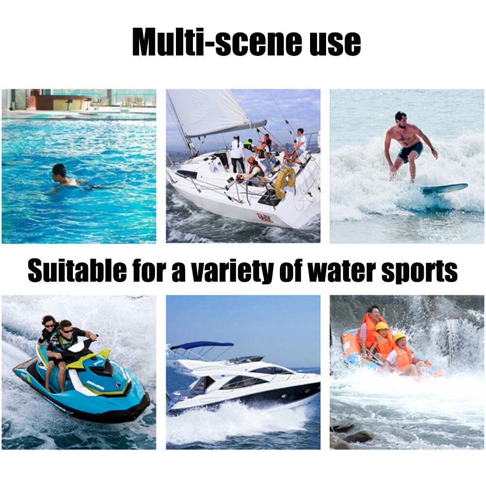 Chaleco salvavidas para deportes acuáticos para adultos, chaleco de flotabilidad grande, esnórquel, surf, kayak, canoa, pesca, flotabilidad de seguridad