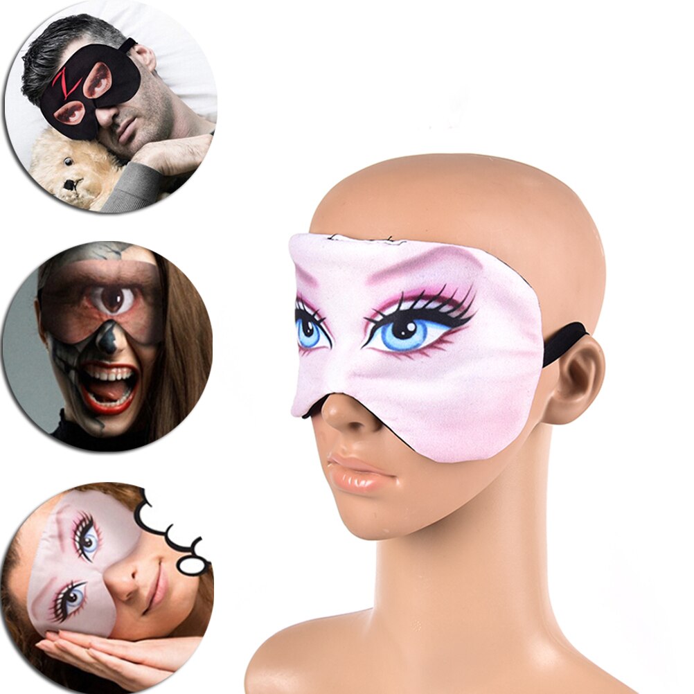 1Pcs Soft 3D Sleep Mask Natural Sleeping Eye Mask Eyeshade Cover Shade Eye Patch Women Men Portable Blindfold Travel Eyepatch