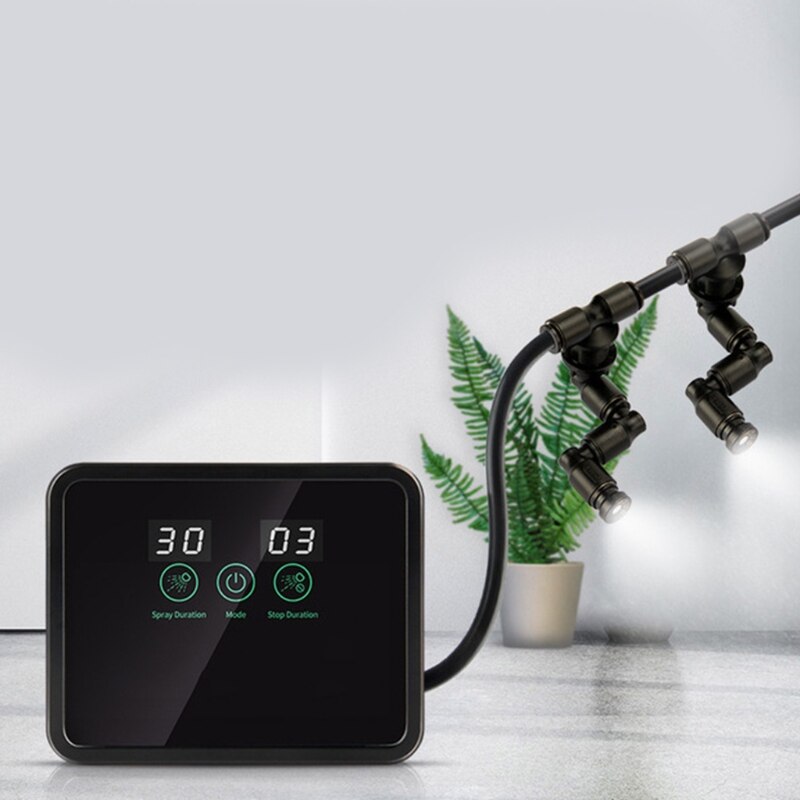 1Pc Intelligente Reptiel Verstuiver Fokken Doos Luchtbevochtiger Elektronische Timer Automatische Spray Systeem Spray Control Spray Systeem
