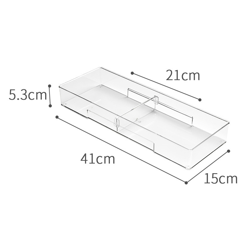 Organisateur de couverts et d'ustensiles, tiroirs de cuisine pour couverts de cuisine, fournitures de bureau, rangement de bureau de maquillage, Organization d'outils de Garage: Orange