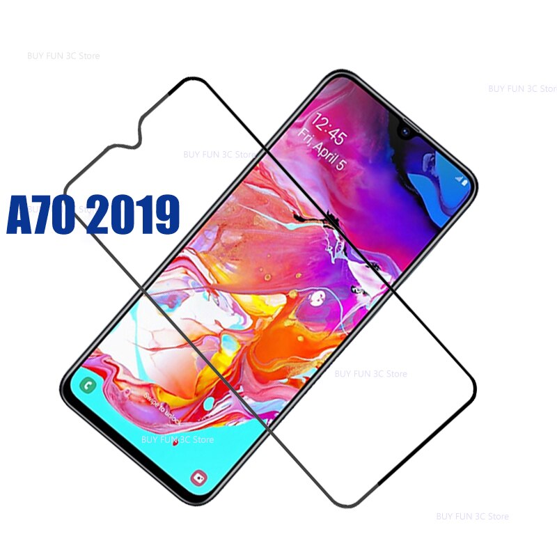 Verre trempé pour Samsung Galaxy A70 protecteur d'écran verre de protection sur pour Samsung A70 SM-A705F/DS A7050 a 70 70a film