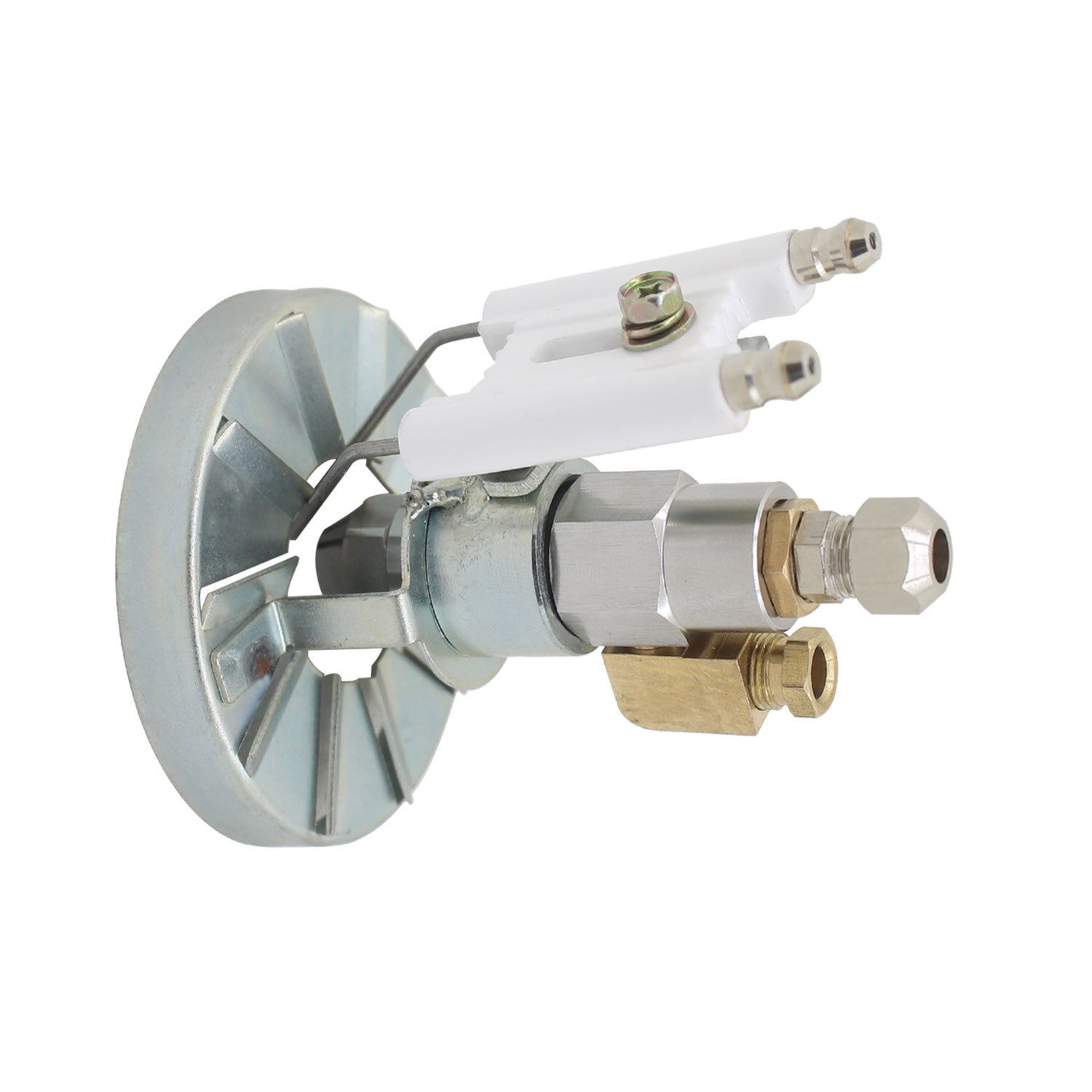 burner accessories0.8 2mm waste oil burner nozzle siphon full cone oil fuel nozzle air atomizing sprayer diesel heavy oil nozzle