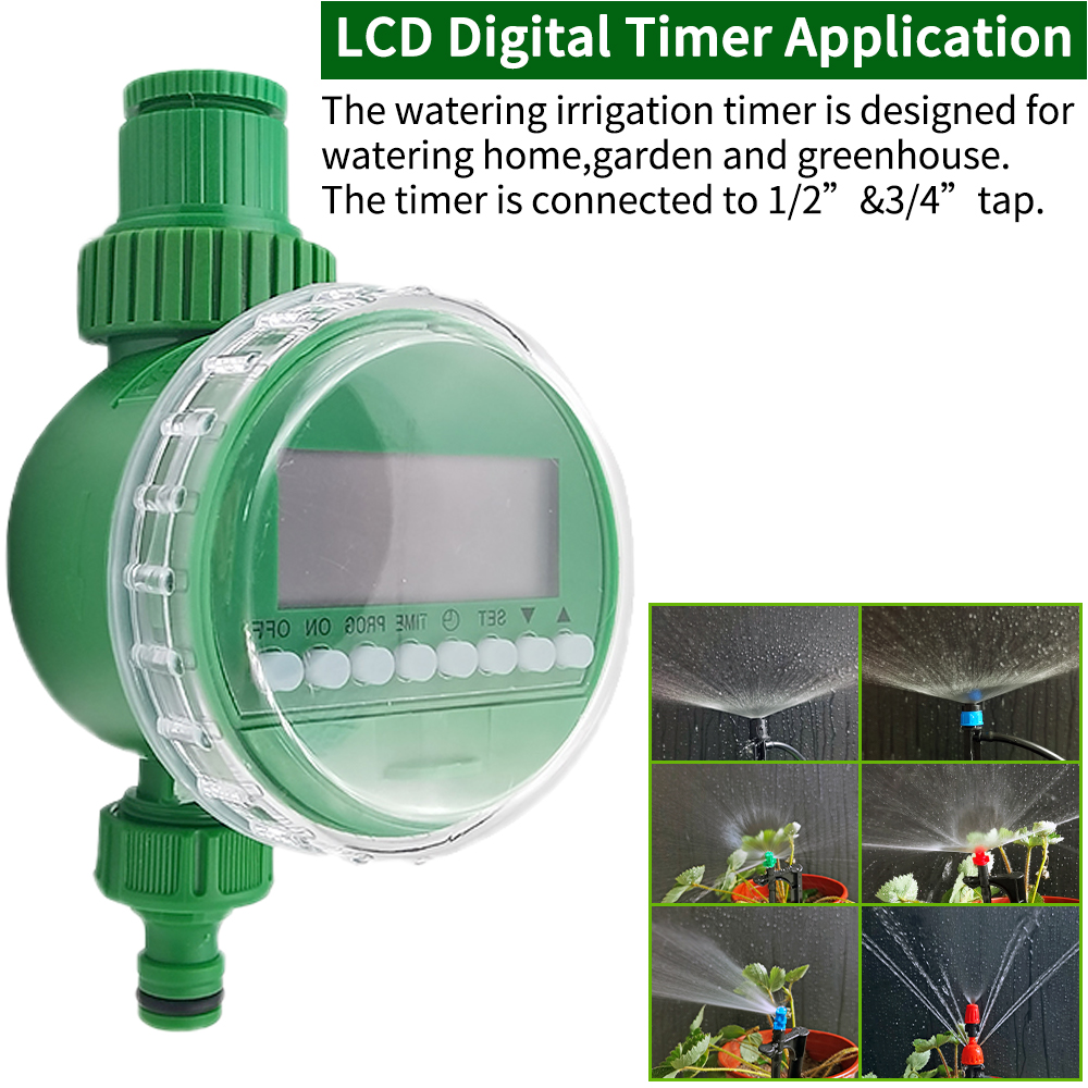 Oasis 5-50M jardín Micro riego por goteo sistema de riego automático Kit controlador DIY niebla refrigeración por pulverización para herramientas de plantas en macetas