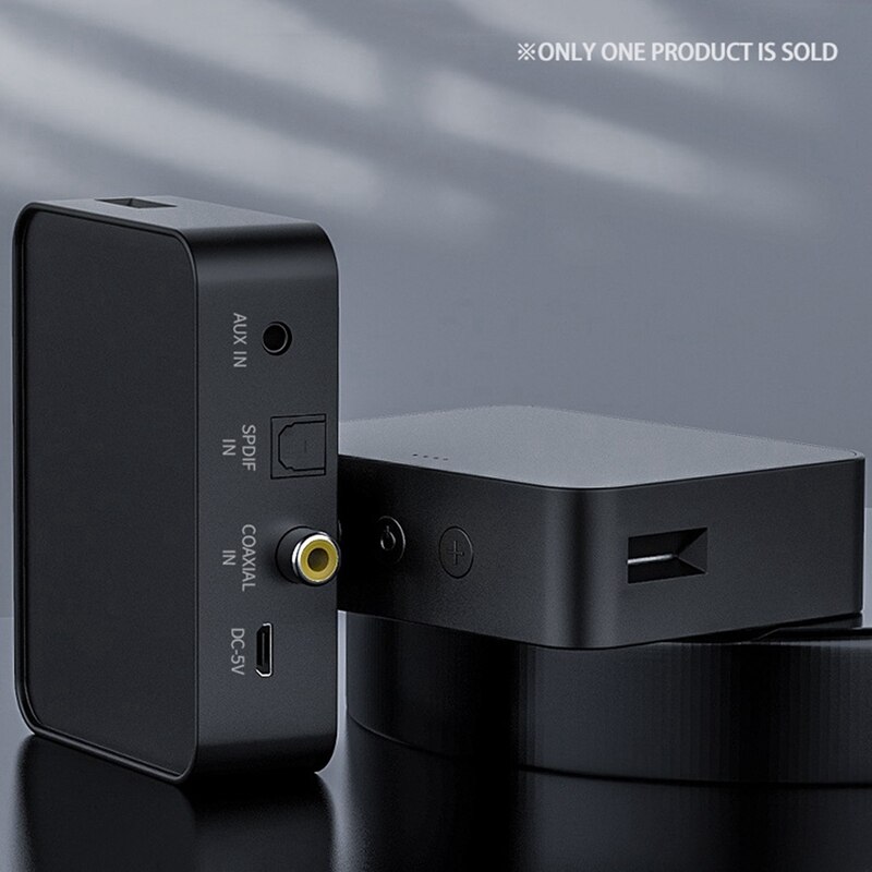 Computer Bluetooth 5.0 Transmitter Fiber Coaxial AUX Multi-Function TF Card Hifi Bluetooth o Transmitter