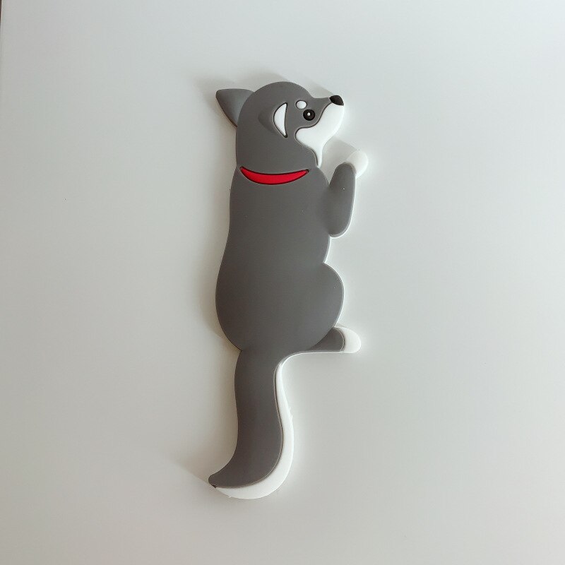 Imanes de nevera con dibujos de animales para cocina, gancho fuerte magnético de PVC, con forma de cadena, cola flexible, almacenamiento, 1 unidad: c