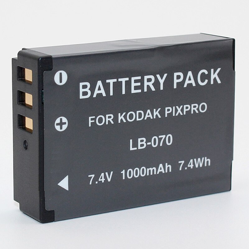 LB-070 Accu Voor Kodak Pixpro AZ525 AZ651 AZ652 AZ901 S-1 S1 LB070 Oplaadbare Lithium-Ion Batterij