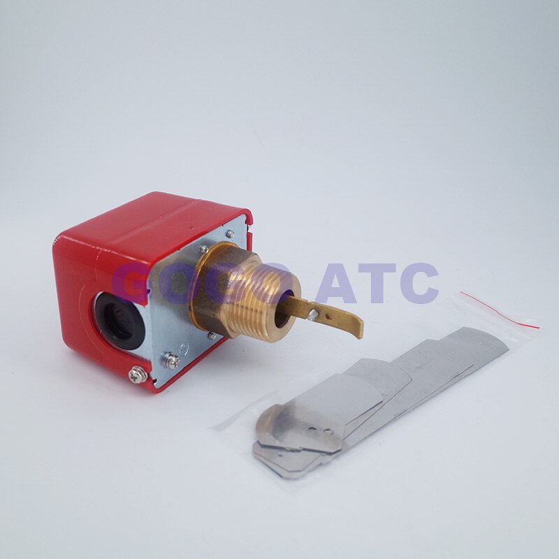 Iron base brass thread Flowmeter water flow switch stainless steel base and thread induction target flow sensor