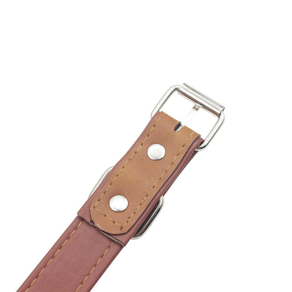Lade brun justerbare stropper til læder skulderstropper sele 16-120 bas behagelige harmonika-læder-skulderstropper