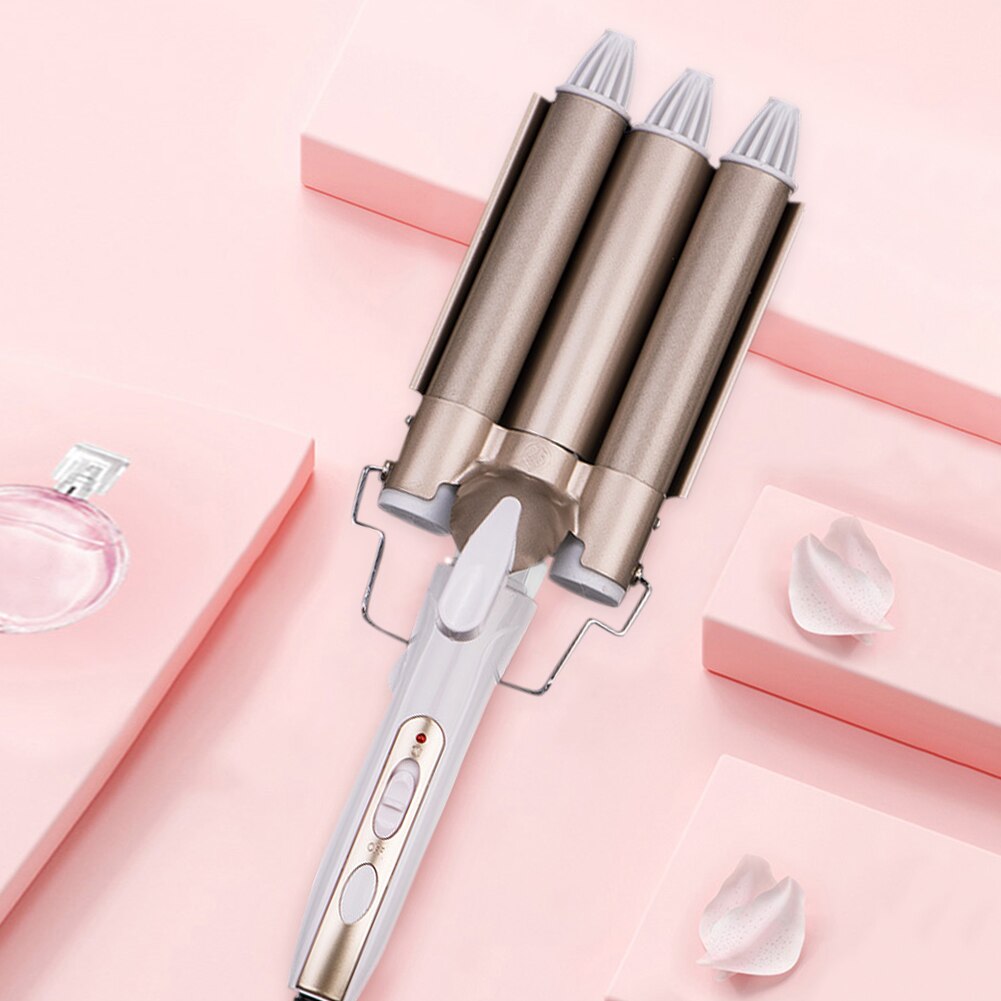 Hair Curling Tools Iron Ceramic Triple Barrel Hair Styler Hair Waver Styling Tools Hair Curlers Electric Curling