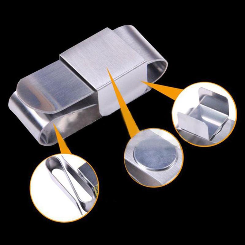 Portable Billiards Strong Magnetic Accessories Tool S-type Steel Snooker Chalk Clip Billiard Accessories