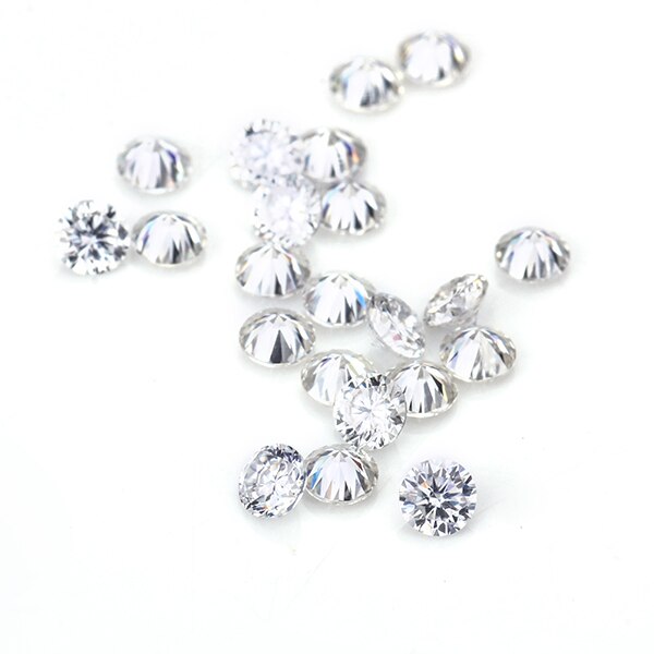 Starsgem 3mm Round Briliant Cut Test Passed Positive EF Loose Moissanite Bead for Ring Settiing