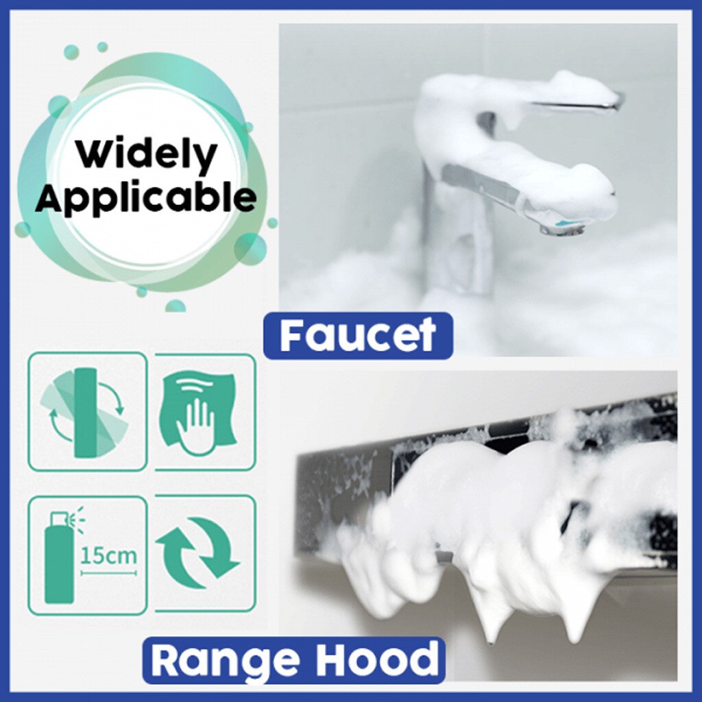 200ml Kitchen Grease Cleaner Multi-Purpose Foam Cleaner Oil Bubble Cleaner Kitchenware foam cleaning Supplies Product