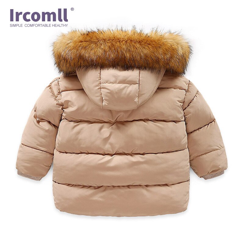 Ircomll Kinderen Jas Voor Jongen Verdikte Warm Met Pocket Kids Kinderen Jas Kinderen Park Kinderkleding 2-7Y