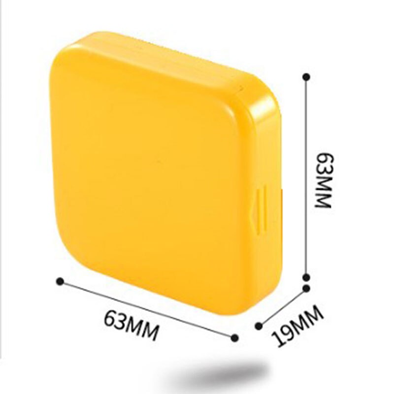 Medicinæsker bærbar pilleæske tabletæske æske beholder opbevaringsholder lomme