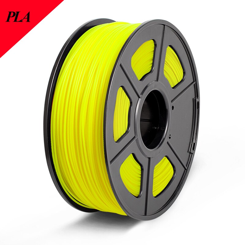 Sunlu Pla/Pla Gloeidraad 1.75Mm 1Kg Voor 3D Printer Vacumm Verpakking Pla/Pla Plus Filament door Certificaat 3D Afdrukken Verbruiksartikelen: PLA Yellow