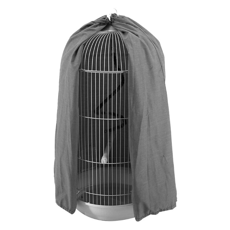 Klassische Runde Kuppel oben Vogel KäFeige Schild Vogelkäfig Licht Abdeckungen Felsen Zubehör H55A