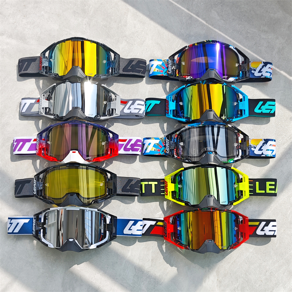 Leatt Brille Geschwindigkeit 6.5 Ultra HD Doppelschicht Anti-Beschlag-Nebellinse Moto-Cross-Brille MX Motorrad MTB ATV Rennen Skibrille