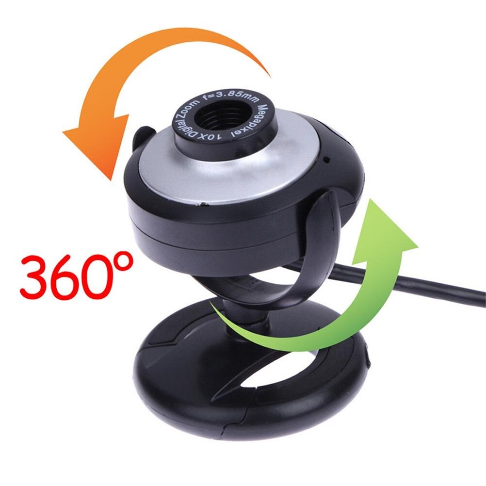 16 Million Pixels USB Webcam HD Web Camera with Mic for PC Laptop