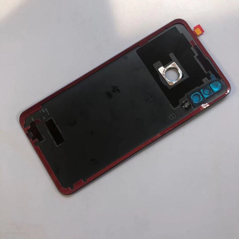 Original Glass Rear Cover For Huawei Honor 20 Lite MAR-LX1H Back Battery Cover Case Housing Door +Camera Lens + Adhesive