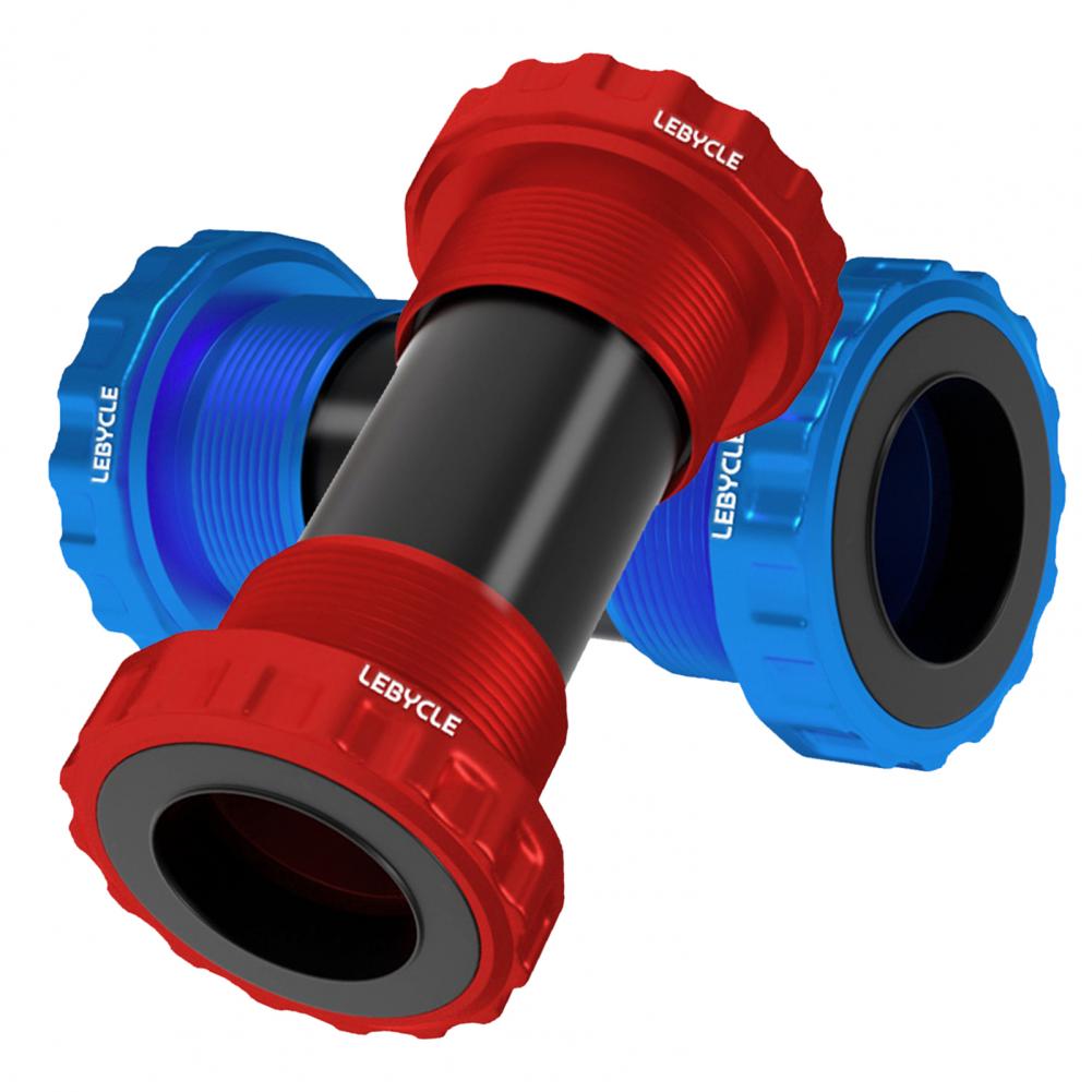 Hard Thread Bottom Bracket Accessories Bike Bottom Bracket CNC Process Dust-proof Reliable Bike Steel Bottom Bracket