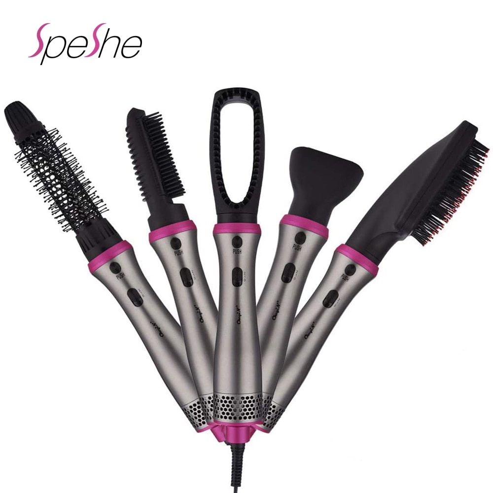 Brosse Soufflante Cheveux Haar Blower Brush 5 In 1 Een Stap Föhn En Volumizer Air Brush Haardroger Haarborstel gereedschap